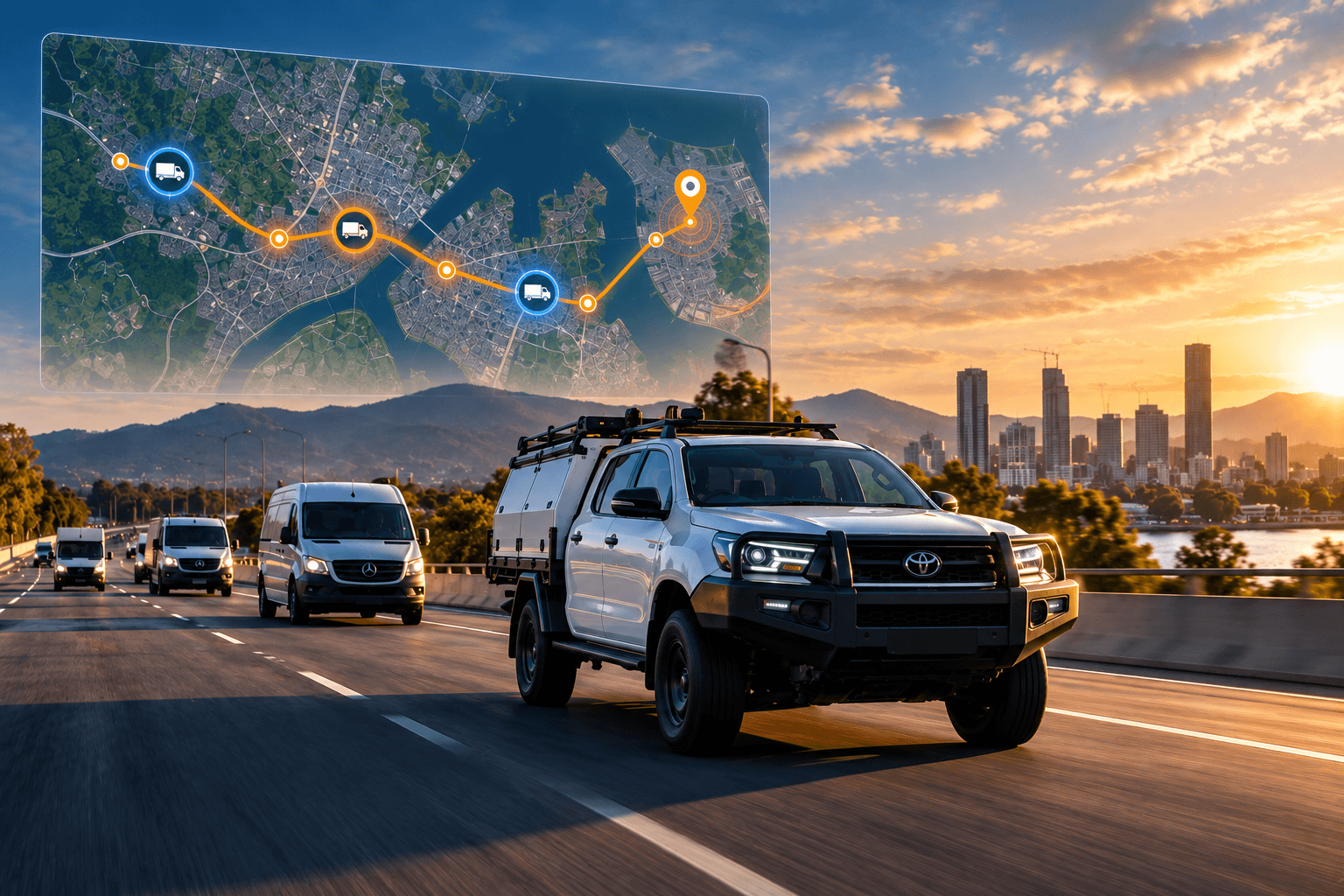 VL863P fleet vehicle trip tracking
