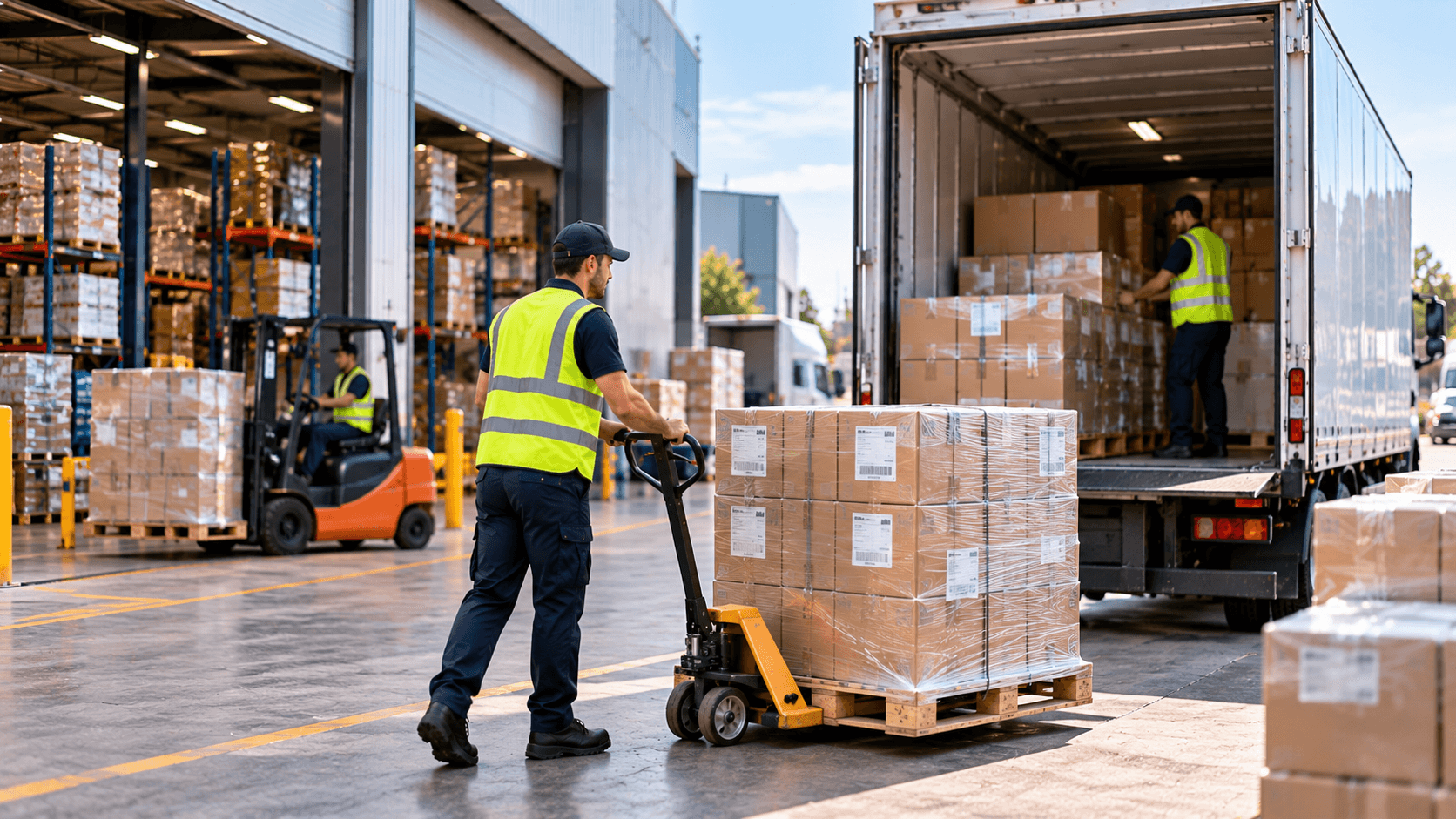 Wholesale Distribution commercial delivery fleet